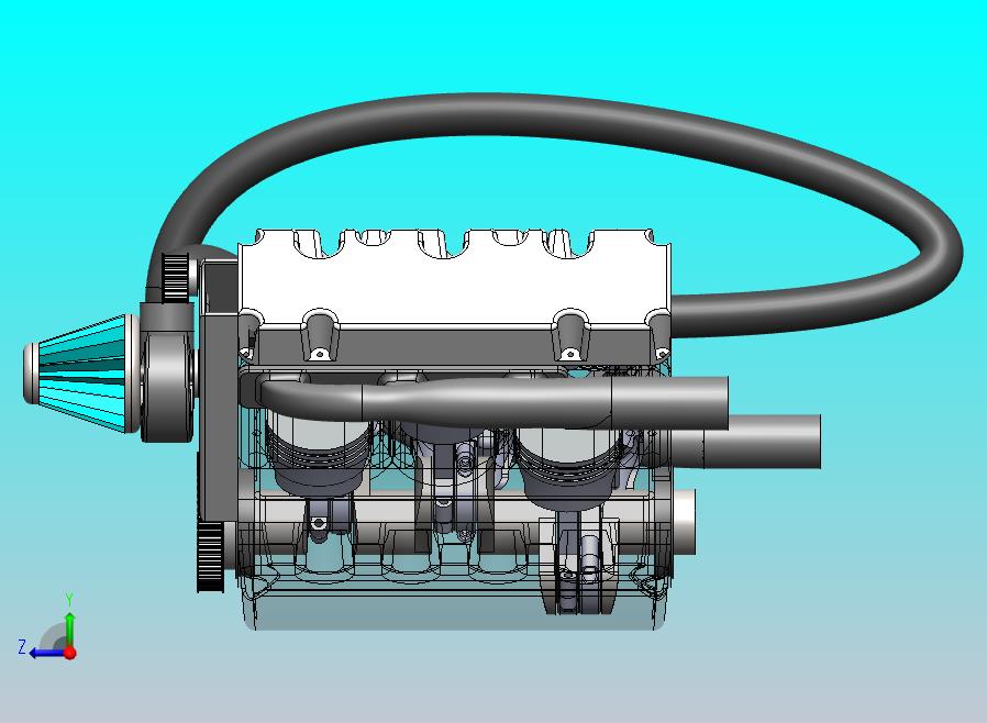 V6 发动机总成