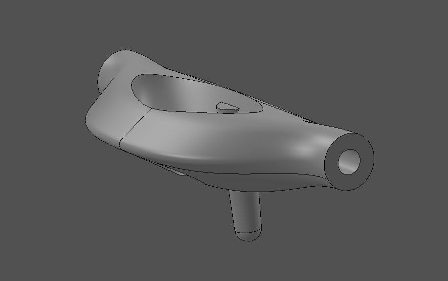 带轮子的滑板3D型号