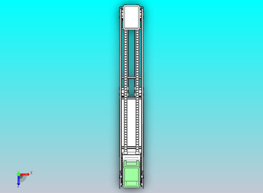 300x2000x150单层物料架