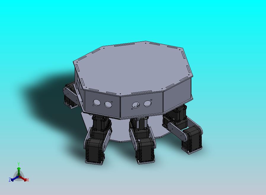 hexapod假人