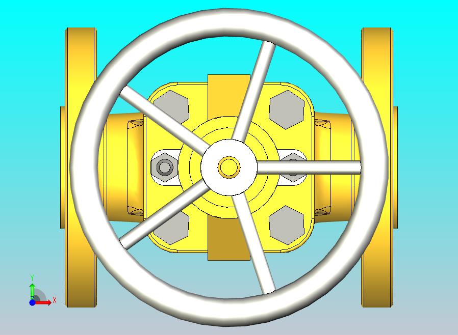 ASME B16.10闸阀法兰端-150级3-4英寸R.F