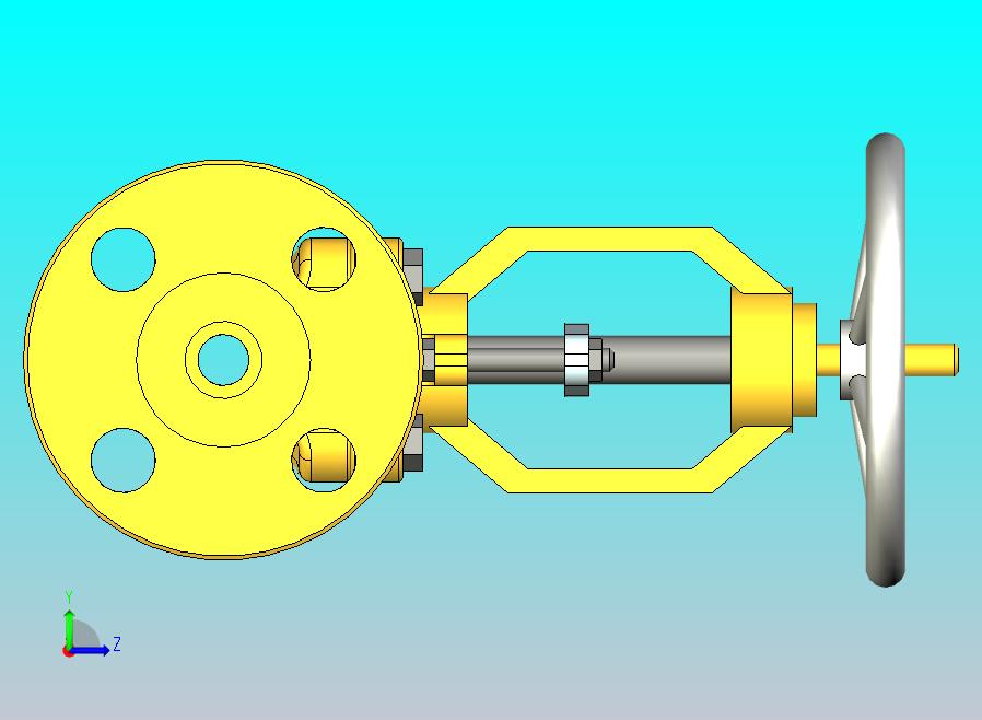 ASME B16.10闸阀法兰端-150级3-4英寸R.F