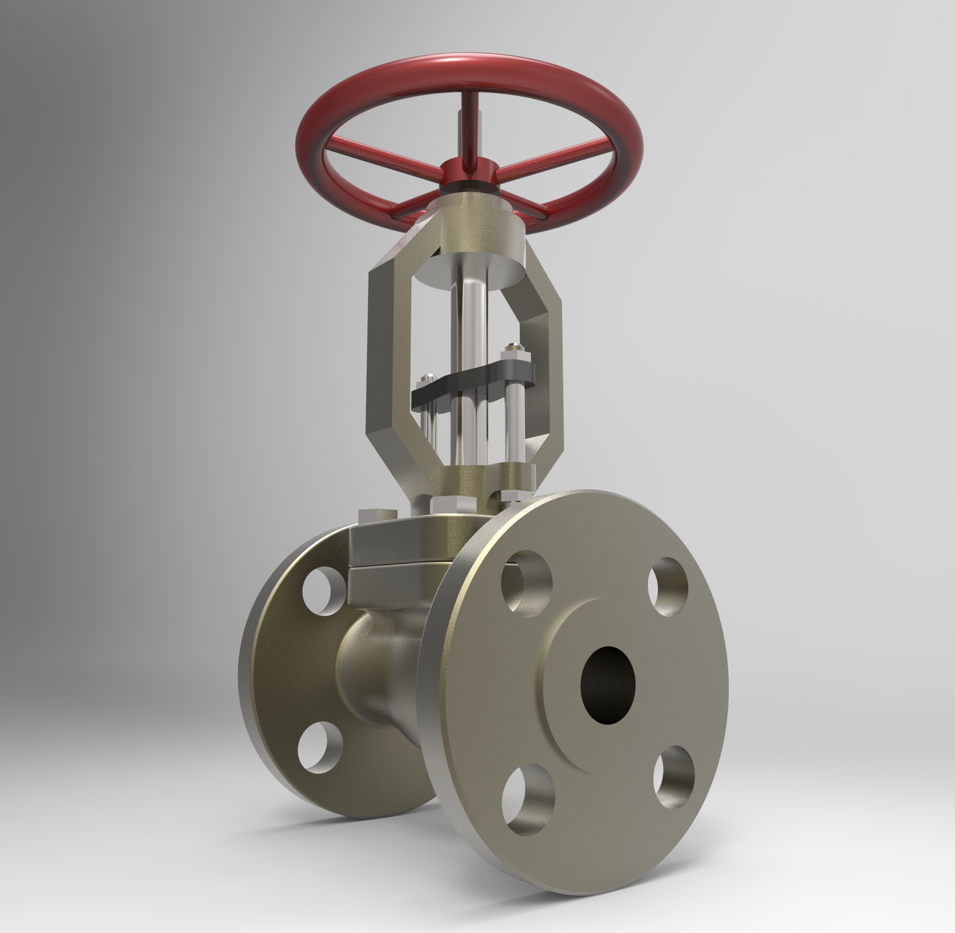 ASME B16.10闸阀法兰端-150级3-4英寸R.F