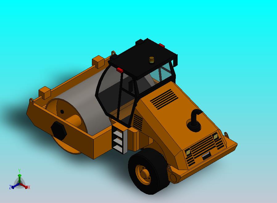 BMD512现代压路机
