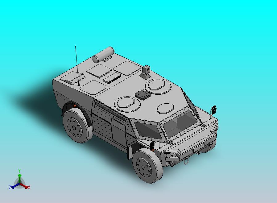 MRAP车辆运兵车