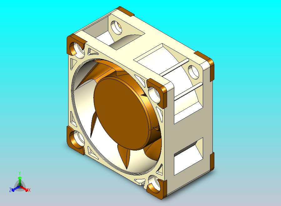 Noctua 40mm毫米x 20mm毫米5v直流风扇