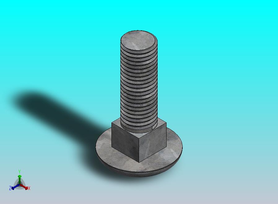 从M5到M20所有长度的全螺纹马车螺栓