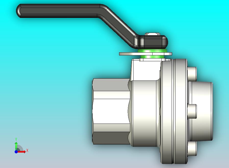 球阀1”螺纹NPT 3000PSI