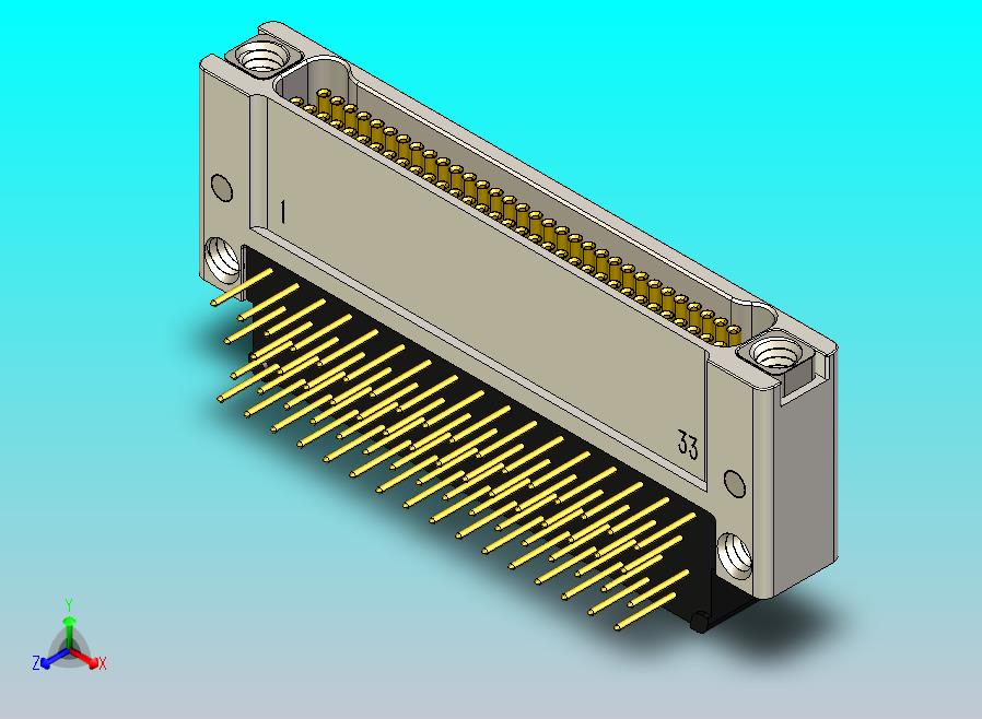 J63A Series Thread Fastening Micro PCB Connectors, Sockets ,J63A系列微型螺纹紧固PCB连接器，插座