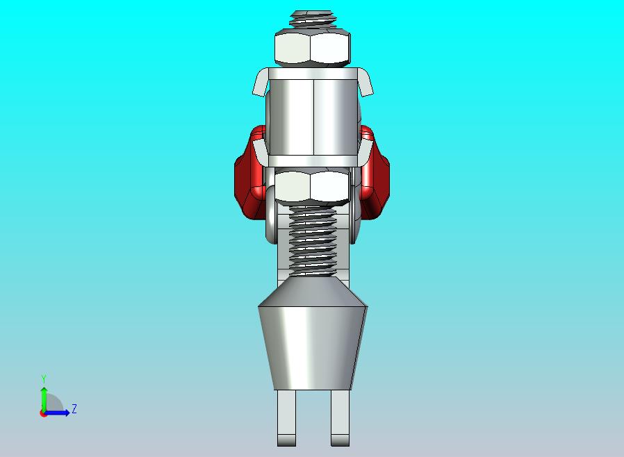 CH-225-DI水平夹具。通过盘子安装
