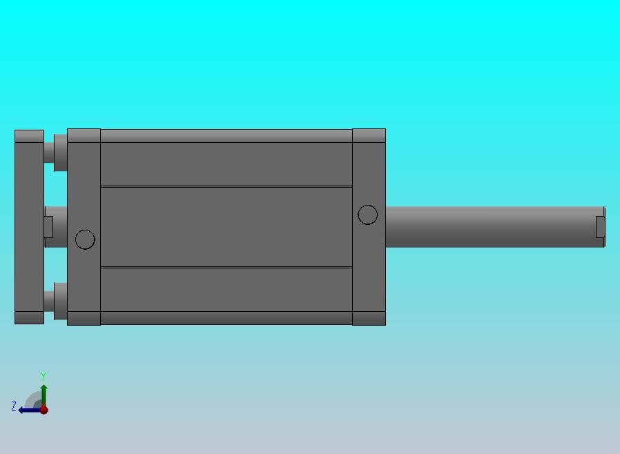 TACEDφ80~φ100紧凑型气缸[TACED100×60-SBG]