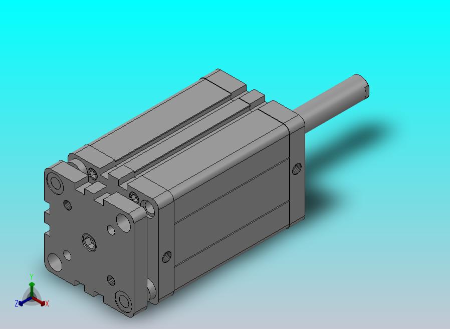 TACEDφ80~φ100紧凑型气缸[TACED100×60-SBG]