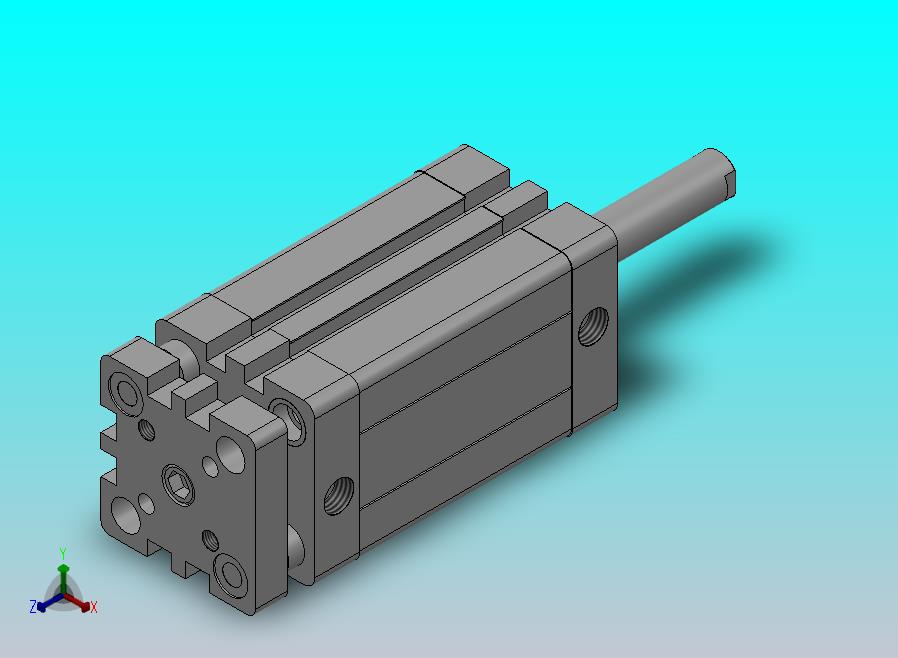 TACEDφ32~φ63紧凑型气缸[TACED63×60-SBG]