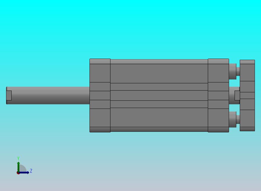 TACEDφ32~φ63紧凑型气缸[TACED63×60-SBG]