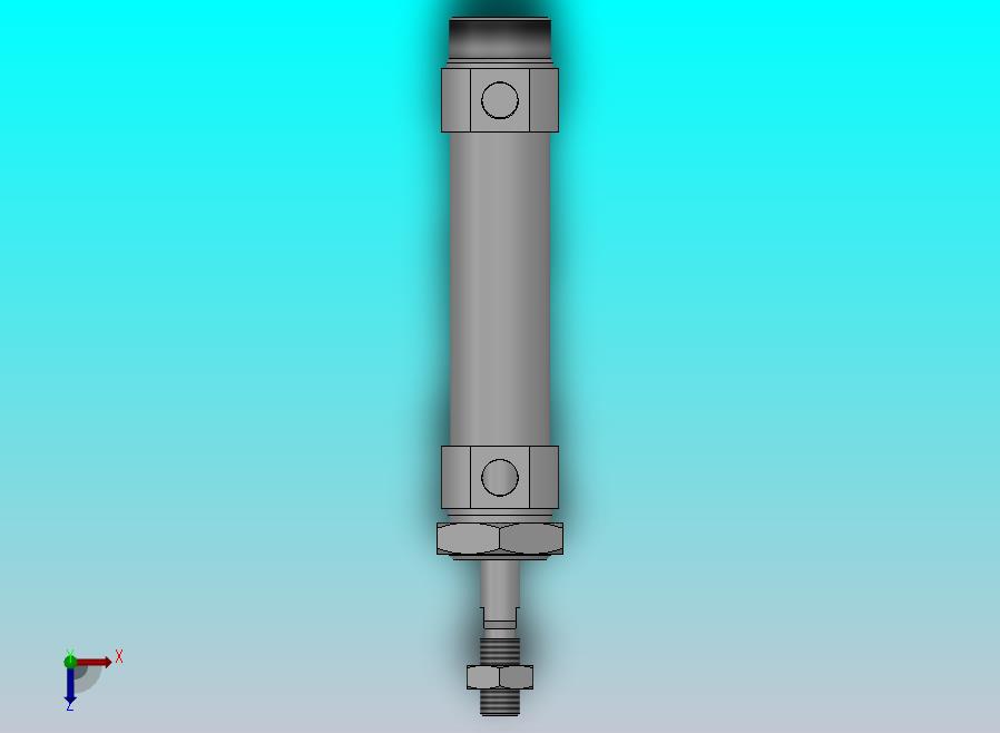 CM2系列不锈钢迷你气缸（双作用）[CDM2B40-200Z]