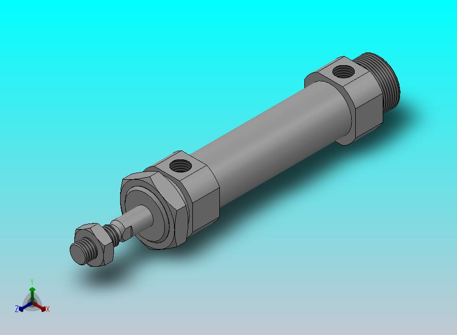 CM2系列不锈钢迷你气缸（双作用）[CDM2B32-200Z]
