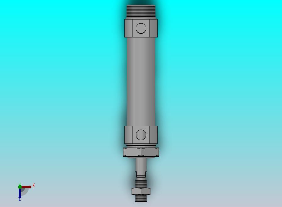 CM2系列不锈钢迷你气缸（双作用）[CDM2B25-200Z]