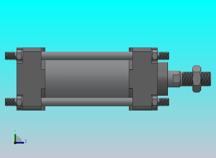 CA2系列标准气缸[CDA2B-100-150]