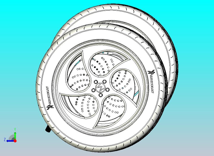 齿轮齿条式转向系统3D模型图纸