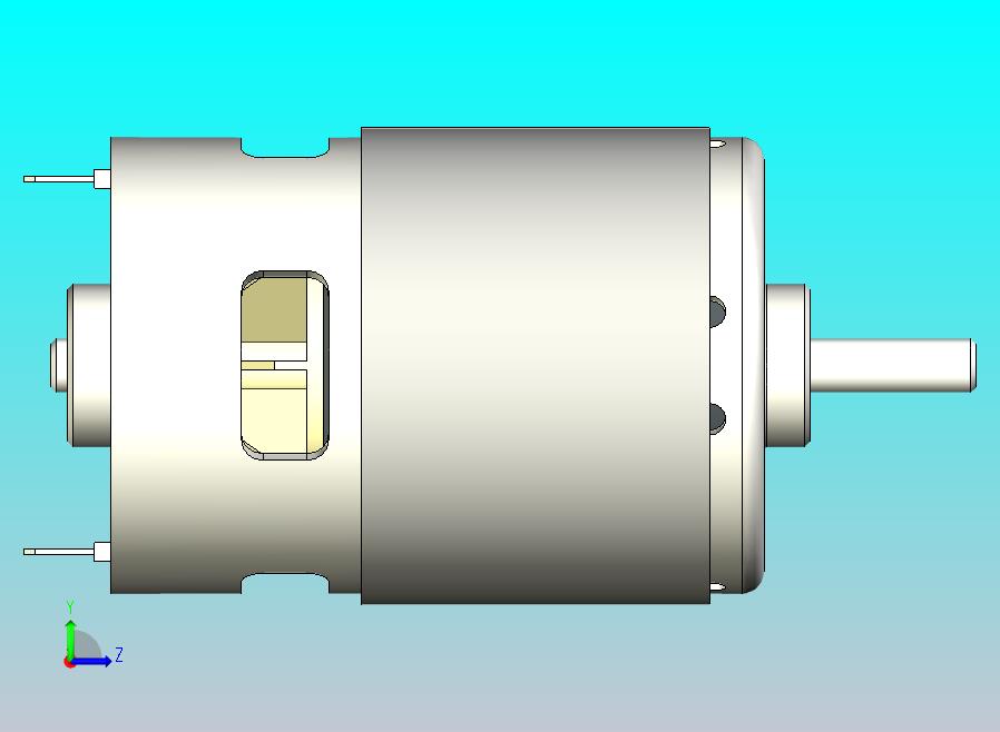 一个通用的“750或755”DC电机通常6v-24v