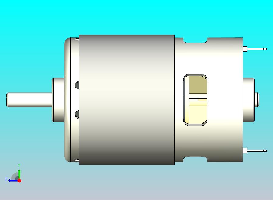 一个通用的“750或755”DC电机通常6v-24v
