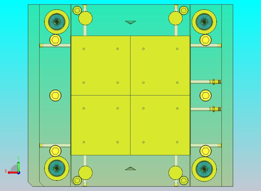 播放器盖模具设计