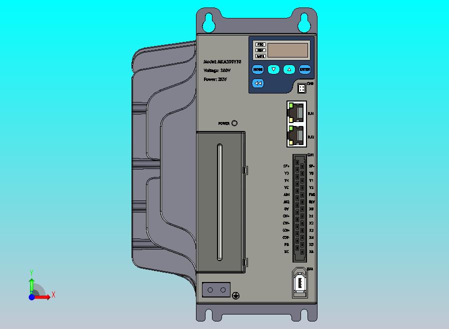 JSCC精研 单轴通用型伺服驱动器 MKA200Y38