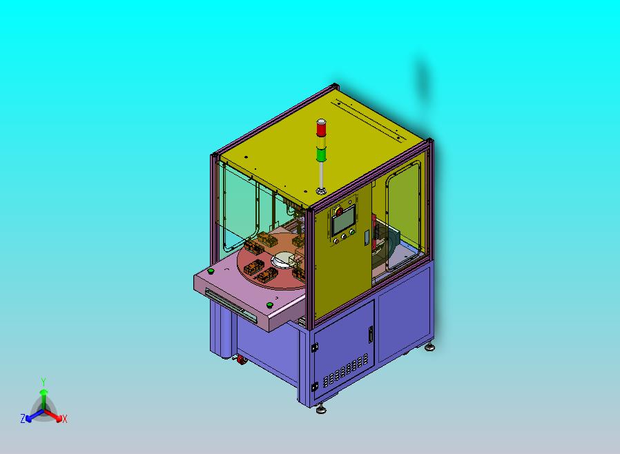 手机充电宝外壳侧边打磨抛光机3D图纸