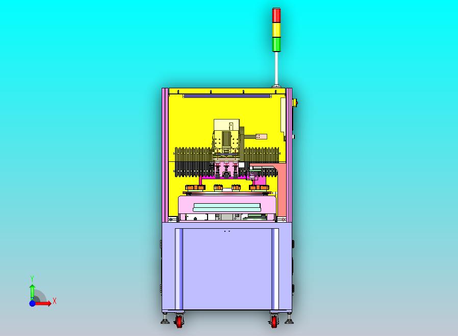 手机充电宝外壳侧边打磨抛光机3D图纸