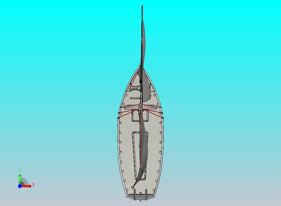 船，帆船模型5