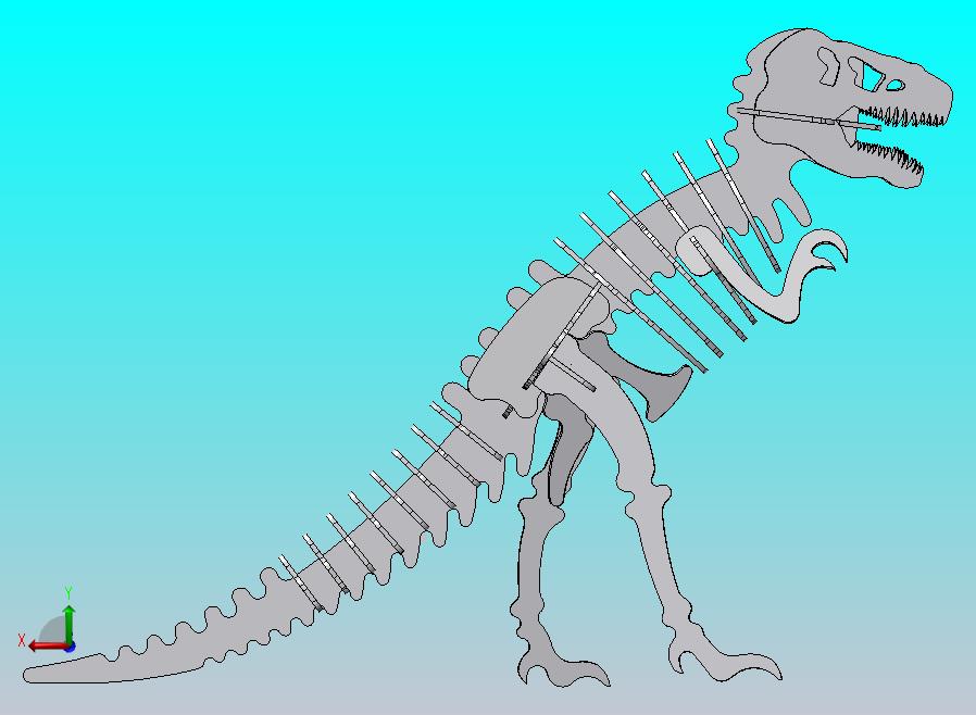 3D插接式霸王龙