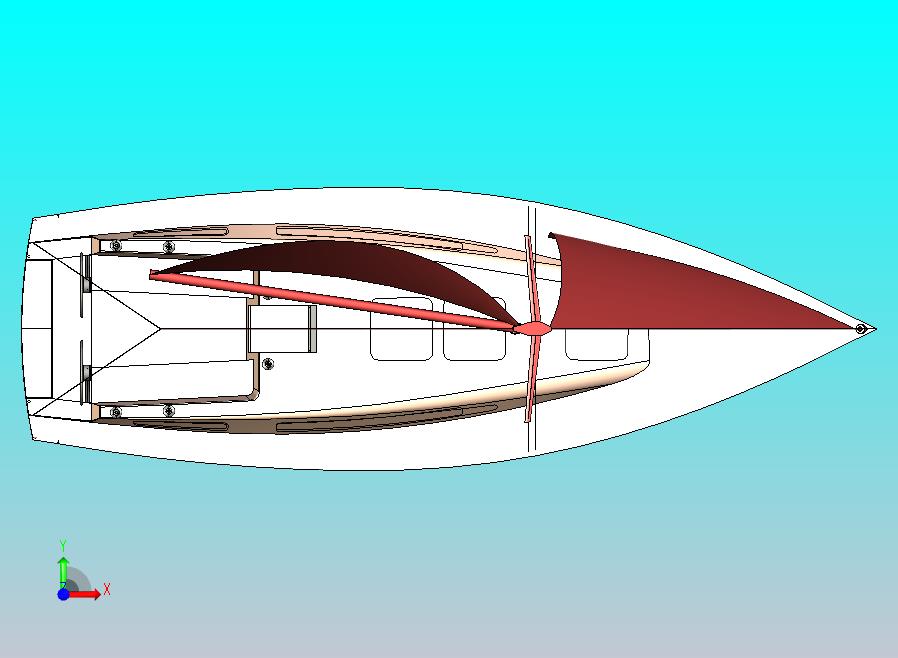 船11米帆船模型