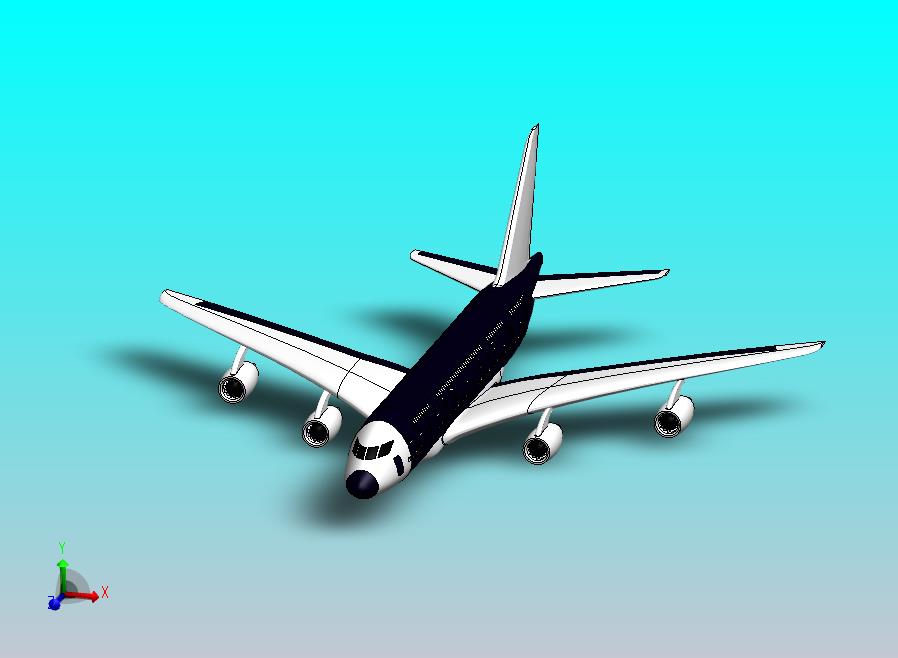 A380飞机模型