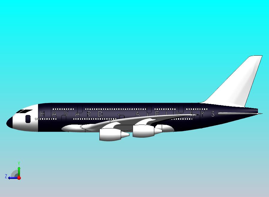 A380飞机模型