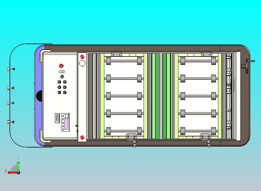 AGV自动引导小车3D图纸