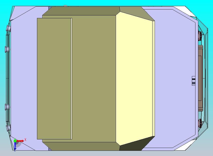 仓储物流AGV自动引导运输小车3D