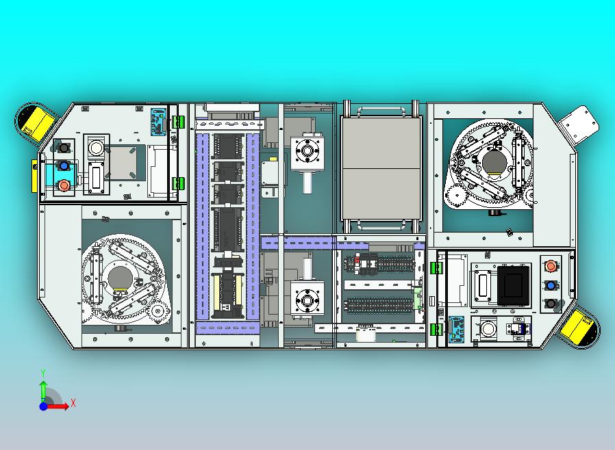 AGV搬运小车3D图纸