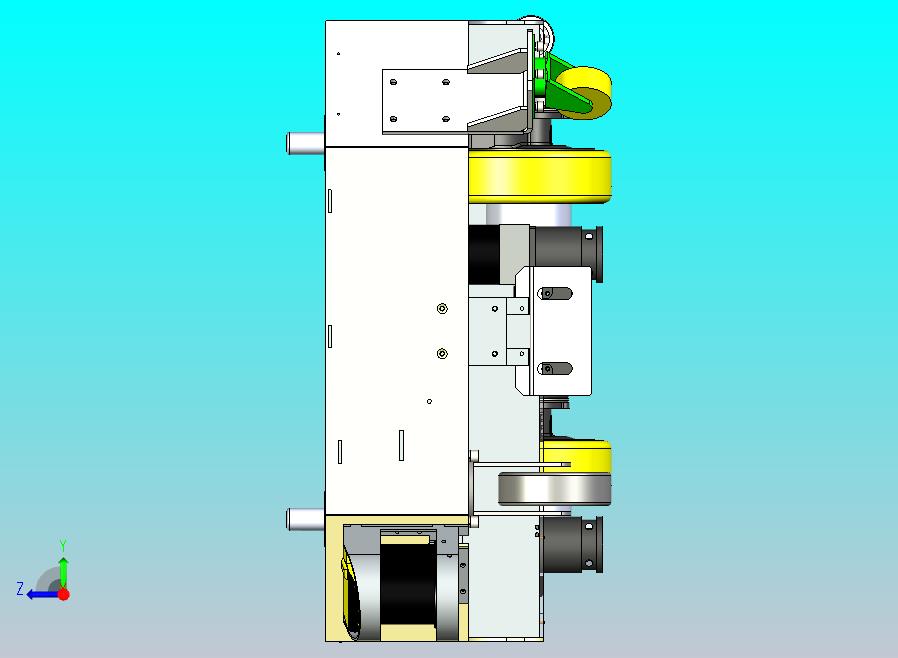 AGV搬运小车3D图纸