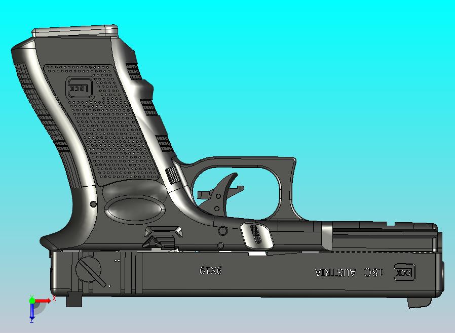 Glock 18C手枪参考模型