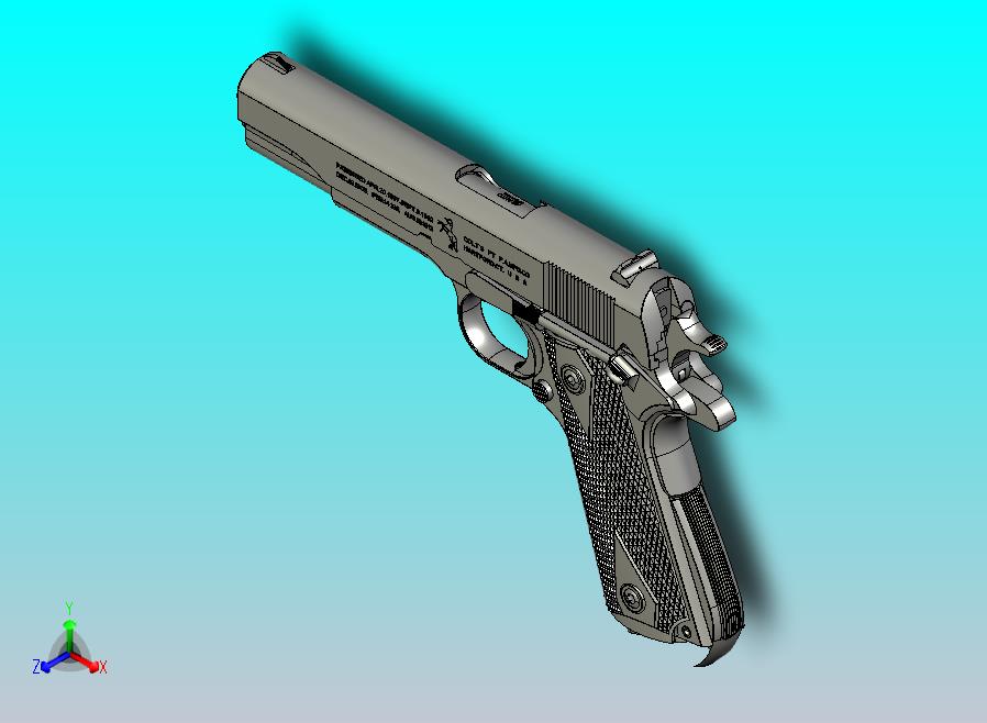 柯尔特M1911A1手枪