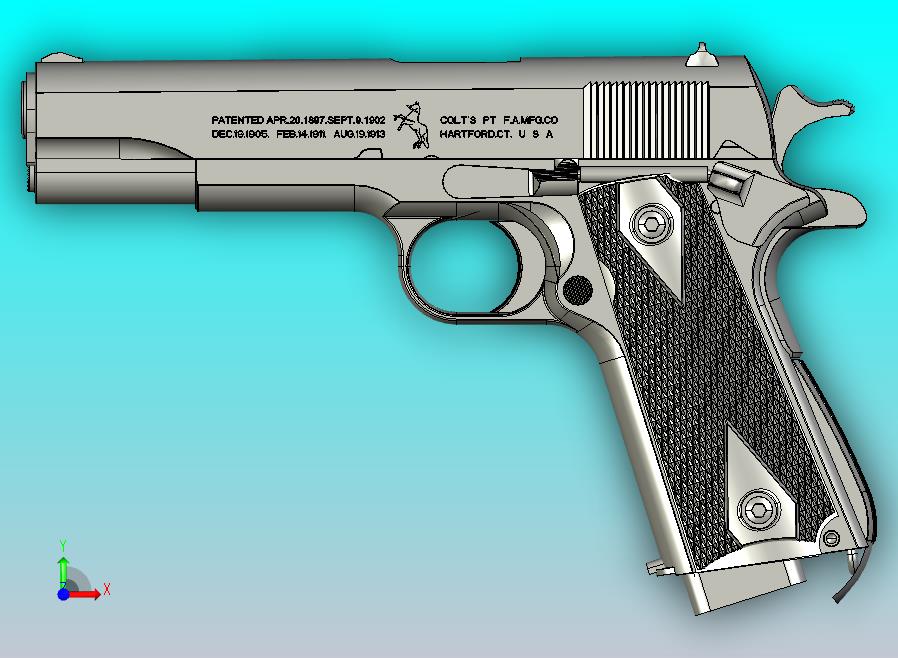 柯尔特M1911A1手枪