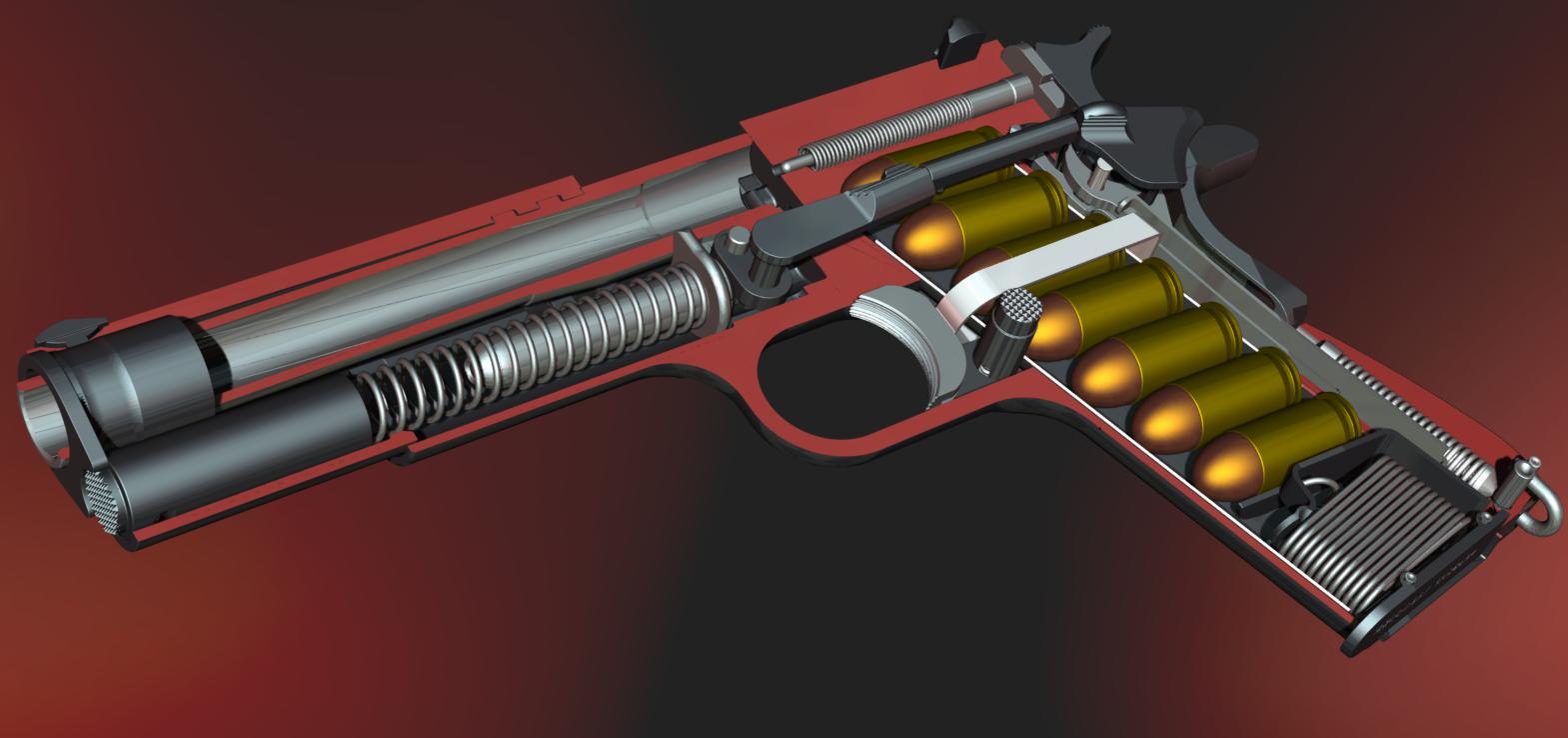 柯尔特M1911A1手枪