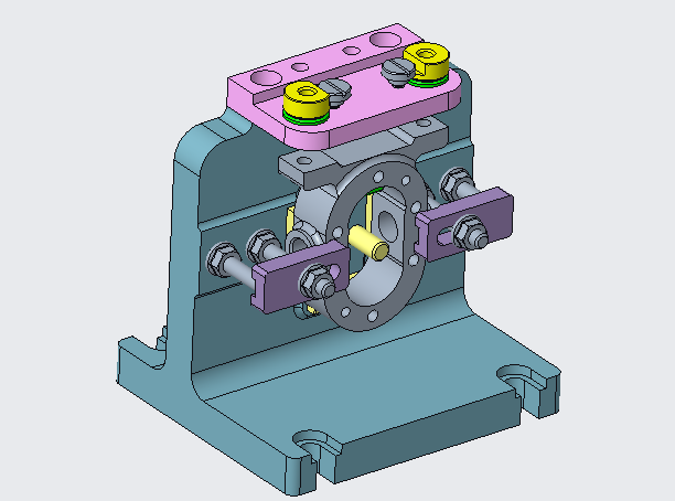 齿轮油泵泵体工艺及2-φ7孔加工夹具设三维sw+CAD+说明书