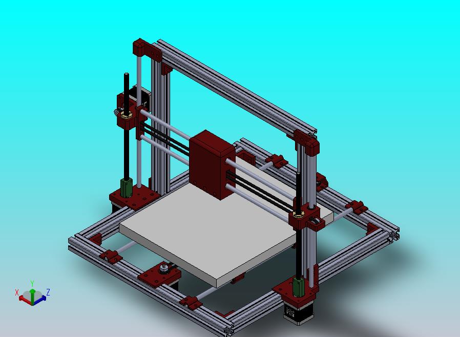 3D打印PCB机