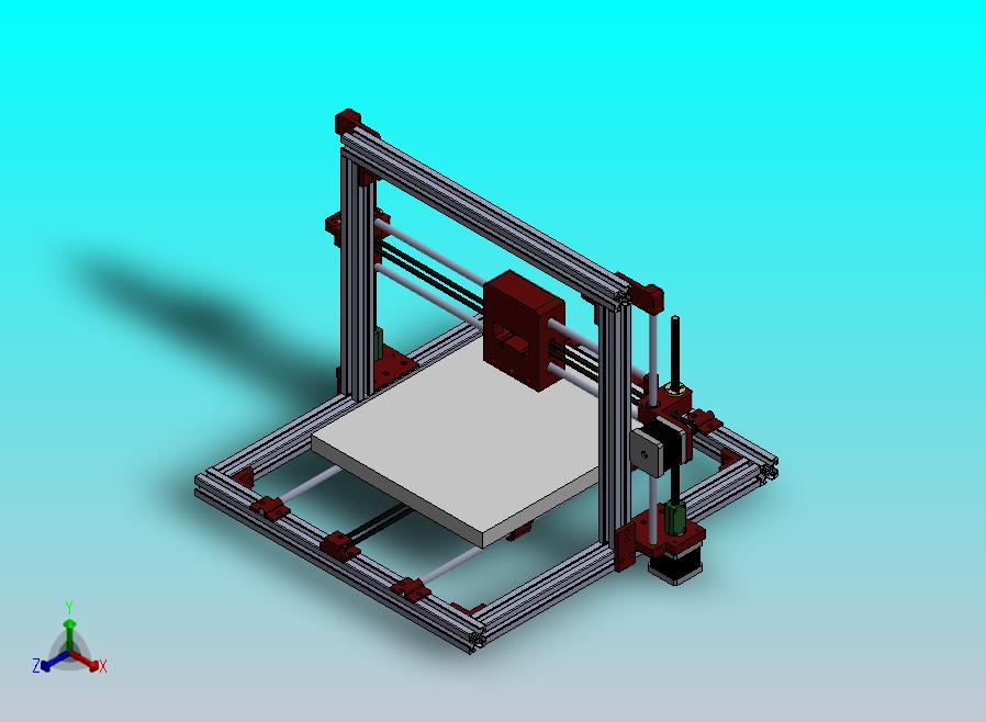 3D打印PCB机