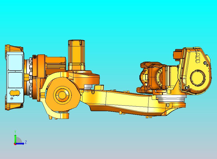 abb irb 6640机器人机械臂