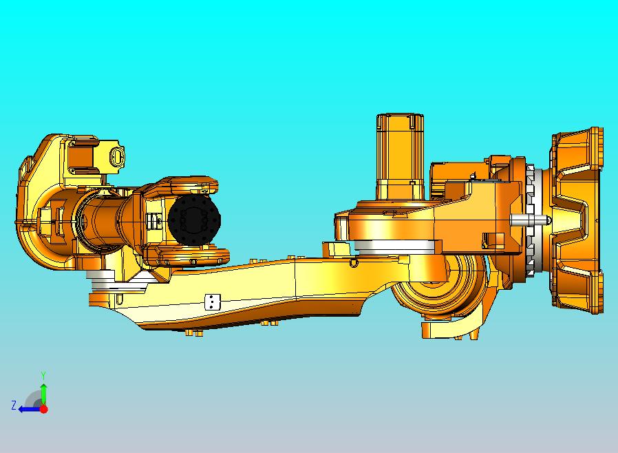 abb irb 6640机器人机械臂