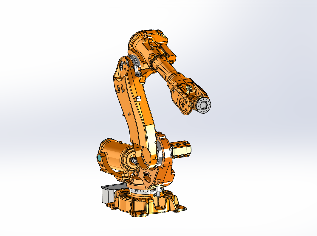 abb irb 6640机器人机械臂