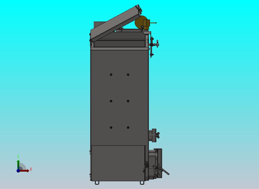 15 kW固体燃料燃烧器 _锅炉 _炉灶