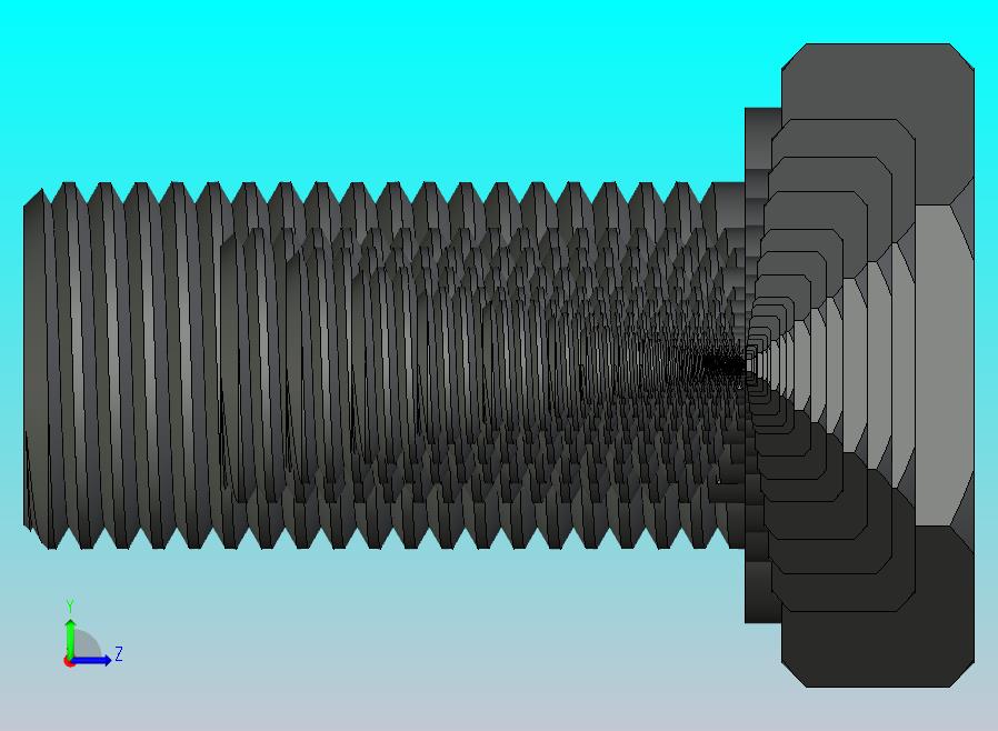 ISO 4017 - M1.6 ao M56螺栓